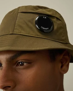 C.P. Company Chrome-R Bucket Hat Ivy Green Online