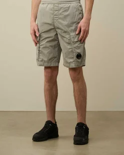 C.P. Company Chrome-R Cargo Shorts Drizzle Grey Fashion