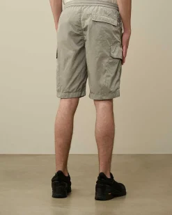 C.P. Company Chrome-R Cargo Shorts Drizzle Grey Fashion