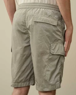 C.P. Company Chrome-R Cargo Shorts Drizzle Grey Fashion