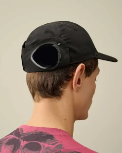C.P. Company Chrome-R Goggle Cap Black Cheap