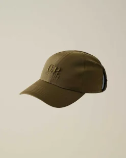 C.P. Company Chrome-R Goggle Cap Ivy Green Shop