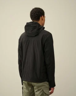 C.P. Company Chrome-R Hooded Jacket Black Flash Sale