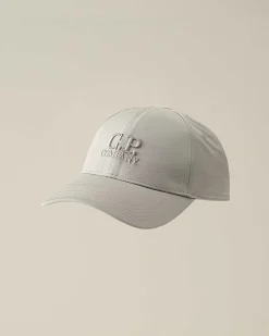C.P. Company Chrome-R Logo Cap Drizzle Grey Outlet