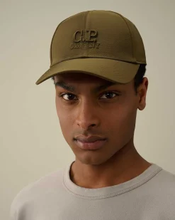 C.P. Company Chrome-R Logo Cap Ivy Green Best