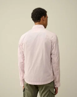 C.P. Company Chrome-R Pocket Overshirt Heavenly Pink Discount