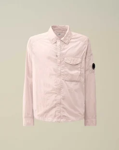 C.P. Company Chrome-R Pocket Overshirt Heavenly Pink Discount