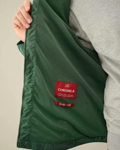 C.P. Company Chrome-R Pocket Overshirt Duck Green Shop