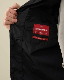 C.P. Company Chrome-R Pocket Overshirt Total Eclipse-Blue Best