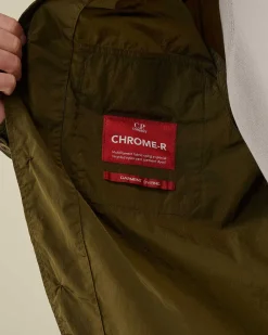 C.P. Company Chrome-R Pocket Overshirt Ivy Green Cheap