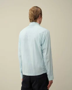 C.P. Company Chrome-R Pocket Overshirt Starlight Blue Cheap