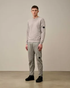 C.P. Company Chrome-R Regular Track Pants Drizzle Grey Hot