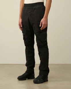 C.P. Company Chrome-R Regular Utility Pants Black Outlet