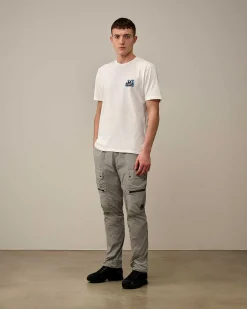 C.P. Company Chrome-R Regular Utility Pants Drizzle Grey Online