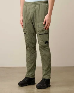 C.P. Company Chrome-R Regular Utility Pants Agave Green Shop