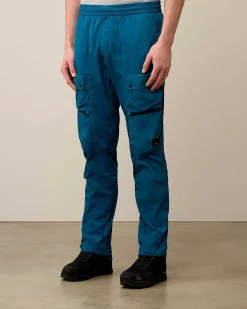 C.P. Company Chrome-R Regular Utility Pants Ink Blue Clearance