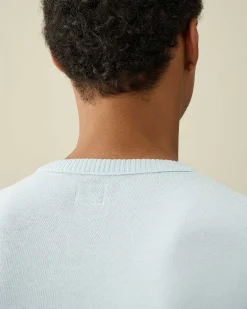 C.P. Company Cotton Crepe Jumper Starlight Blue Store