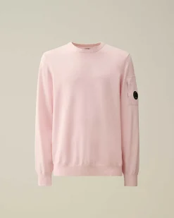 C.P. Company Cotton Crepe Jumper Heavenly Pink Best