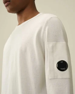 C.P. Company Cotton Crepe Jumper Gauze White Fashion