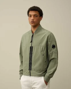 C.P. Company C.P. Shell-R Bomber Jacket Agave Green Best