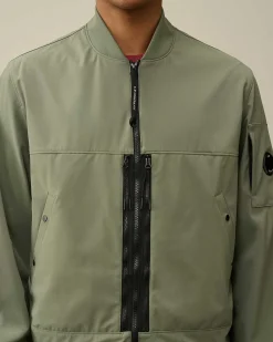 C.P. Company C.P. Shell-R Bomber Jacket Agave Green Best