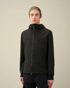 C.P. Company C.P. Shell-R Goggle Jacket Black Cheap