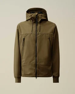 C.P. Company C.P. Shell-R Goggle Jacket Ivy Green Clearance