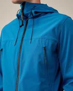 C.P. Company C.P. Shell-R Goggle Jacket Ink Blue Hot