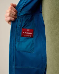 C.P. Company C.P. Shell-R Goggle Jacket Ink Blue Hot