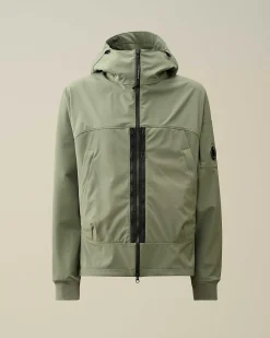 C.P. Company C.P. Shell-R Hooded Jacket Agave Green Flash Sale