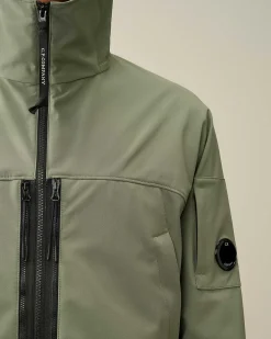 C.P. Company C.P. Shell-R Hooded Jacket Agave Green Flash Sale