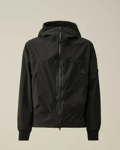 C.P. Company C.P. Shell-R Hooded Jacket Black Fashion