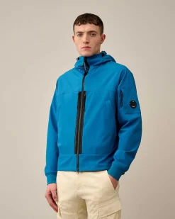 C.P. Company C.P. Shell-R Hooded Jacket Ink Blue Clearance