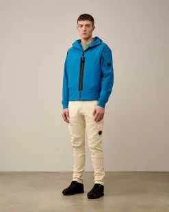 C.P. Company C.P. Shell-R Hooded Jacket Ink Blue Clearance