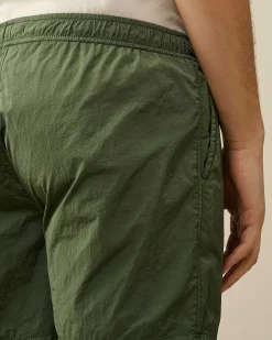 C.P. Company Eco-Chrome R Short Swim Shorts Duck Green Best