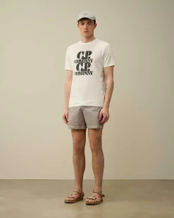 C.P. Company Eco-Chrome R Swim Shorts Drizzle Grey Best