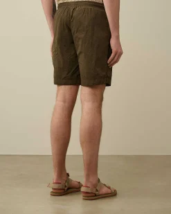 C.P. Company Eco-Chrome R Utility Swim Shorts Ivy Green Cheap