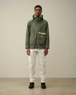 C.P. Company 50 Fili Gum Mixed Explorer Jacket Agave Green Online