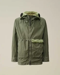 C.P. Company 50 Fili Gum Mixed Explorer Jacket Agave Green Online