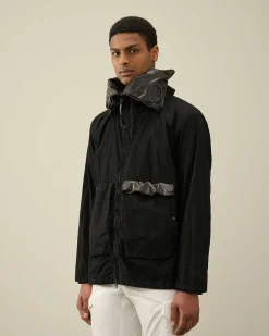 C.P. Company 50 Fili Gum Mixed Explorer Jacket Black Sale