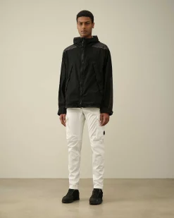 C.P. Company 50 Fili Gum Mixed Goggle Jacket Black Outlet