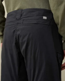 C.P. Company 50 Fili Stretch Ergonomic Cargo Pants Total Eclipse-Blue Best
