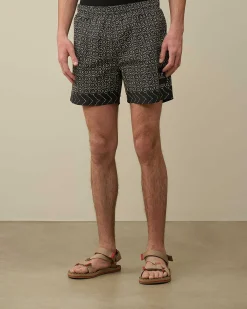 C.P. Company Flatt Nylon Baja Swim Shorts Black New