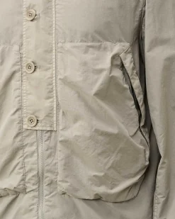 C.P. Company Flatt Nylon Goggle Overshirt Drizzle Grey Cheap