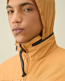 C.P. Company G.D. Shell Mixed Jacket Pastry Shell-Orange Fashion