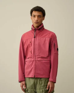 C.P. Company G.D. Shell Mixed Jacket Red Bud Store