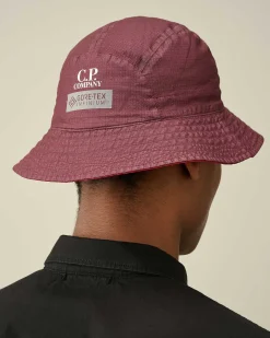 C.P. Company Gore G-Type Bucket Hat Red Bud Shop