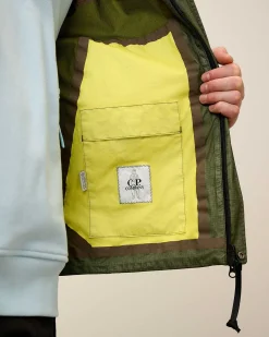C.P. Company Gore G-Type Hooded Jacket Tender Shoots-Green Best Sale