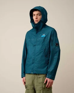 C.P. Company Gore G-Type Hooded Jacket Ink Blue Store