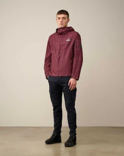 C.P. Company Gore G-Type Hooded Jacket Red Bud Hot
